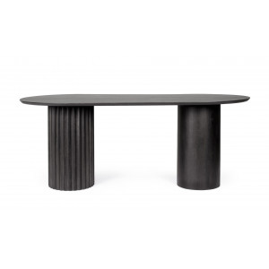 ORISSA BLACK mangófa étkezőasztal - 200cm
