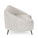 ELORIA exkluzív kanapé - szürke - 183cm