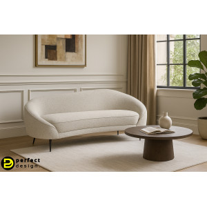 ELORIA exkluzív kanapé - szürke - 183cm BIZZOTTO