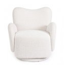 HARPER design fotel - fehér