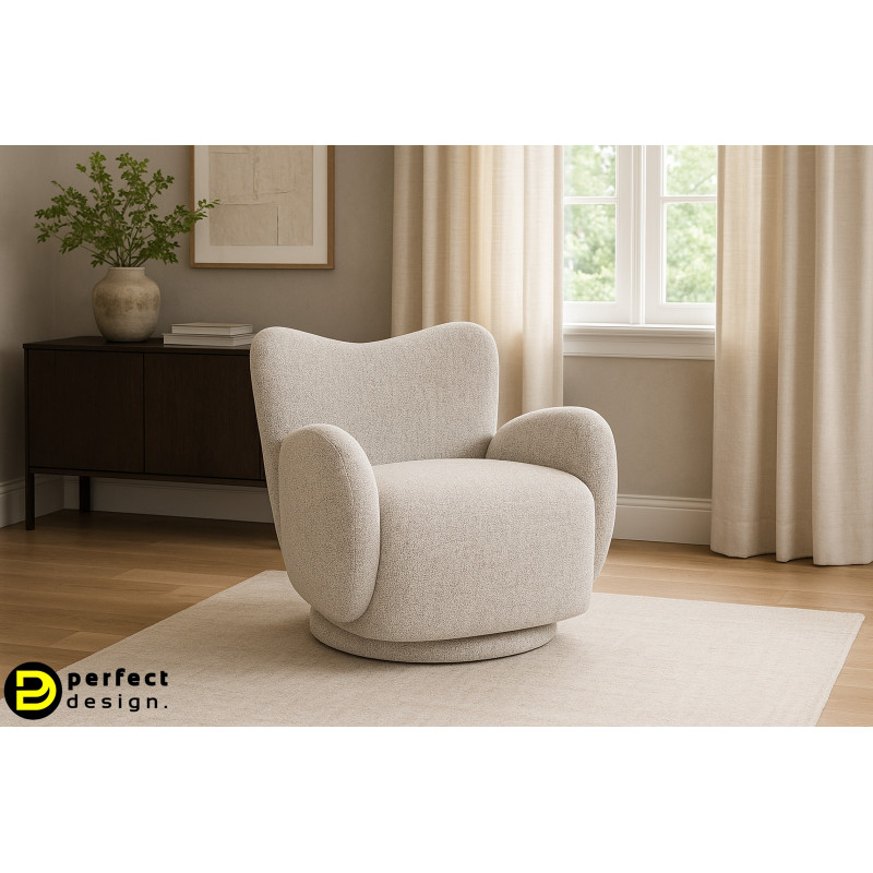 HARPER design fotel - szürke HARPER design fotel - szürke