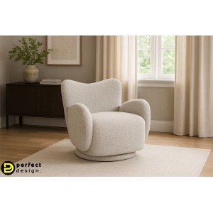 HARPER design fotel - szürke BIZZOTTO