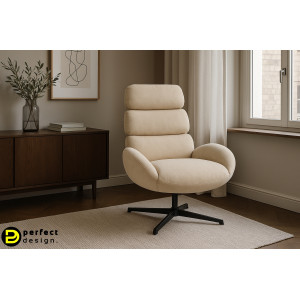 VIOLANTE design fotel - beige BIZZOTTO