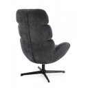 VIOLANTE design fotel - fekete