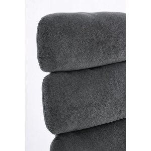 VIOLANTE design fotel - fekete