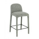 NOVERA modern boucle bárszék - beige/terrakotta/szürke/zöld