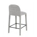 NOVERA modern boucle bárszék - beige/terrakotta/szürke/zöld