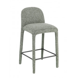 NOVERA modern boucle bárszék - beige/terrakotta/szürke/zöld