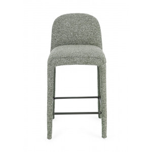 NOVERA modern boucle bárszék - beige/terrakotta/szürke/zöld