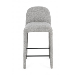 NOVERA modern boucle bárszék - beige/terrakotta/szürke/zöld