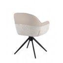 ISOTTA modern szék - beige/szürke