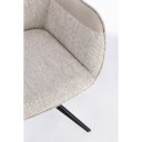 ISOTTA modern szék - beige/szürke