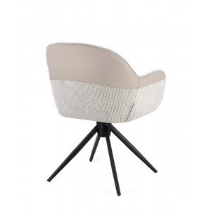 ISOTTA modern szék - beige/szürke