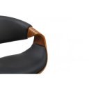 ORGANIC -II design szék - fekete/dió