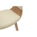 ORGANIC design szék - beige/tölgy