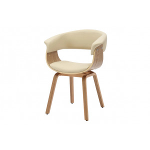 ORGANIC design szék - beige/tölgy