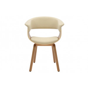 ORGANIC design szék - beige/tölgy