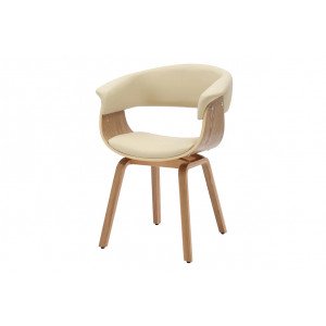 ORGANIC design szék - beige/tölgy