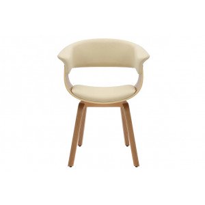 ORGANIC design szék - beige/tölgy