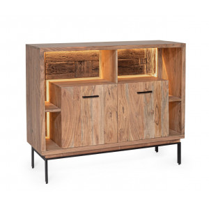 VELMOR design akác komód -115cm