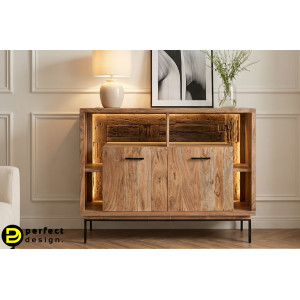 VELMOR design akác komód -115cm BIZZOTTO