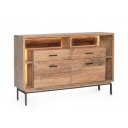 VELMOR design akác komód -145cm