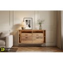 VELMOR design akác komód -145cm