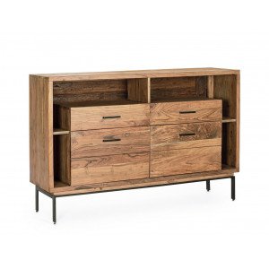 VELMOR design akác komód -145cm
