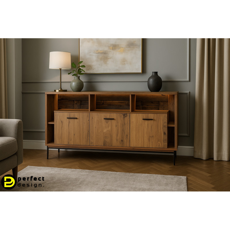 VELMOR design akác komód -175cm VELMOR design akác komód -175cm