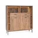 VELMOR design akác szekrény - 150cm