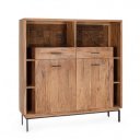 VELMOR design akác szekrény - 150cm