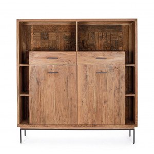 VELMOR design akác szekrény - 150cm
