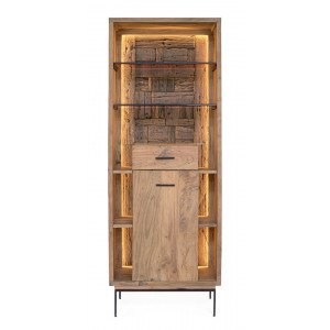 VELMOR design akác polc - 195cm