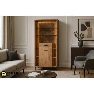 VELMOR design akác polc - 195cm BIZZOTTO