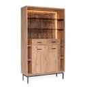 VELMOR -II design akác polc - 195cm