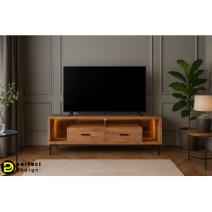 VELMOR design akác TV-szekrény - 175cm BIZZOTTO