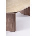 ZENITH prémium dió dohányzóasztal - 130cm