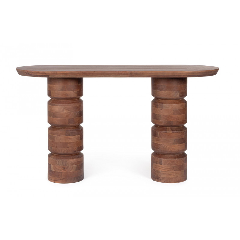 SYRIO modern mangófa konzolasztal - 130cm