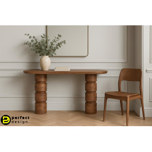 SYRIO modern mangófa konzolasztal - 130cm BIZZOTTO