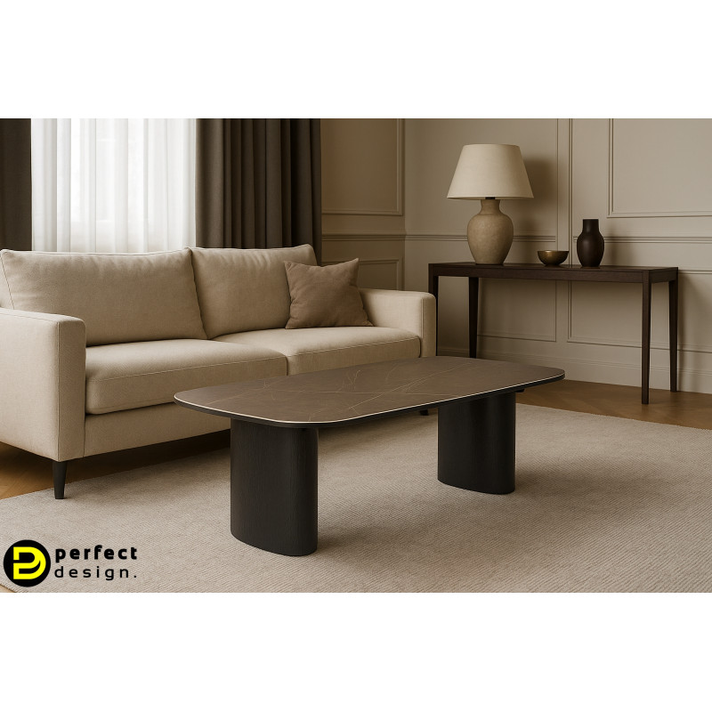 GARRISON prémium dohányzóasztal - 130cm