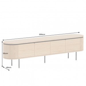 ATELIER design TV - szekrény - 120/160/200cm