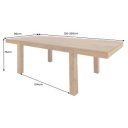 PURE tömör akác étkezőasztal - 120-200cm