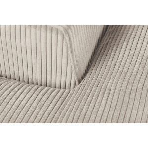 BABYLON design kordbársony kanapé - 270cm - beige