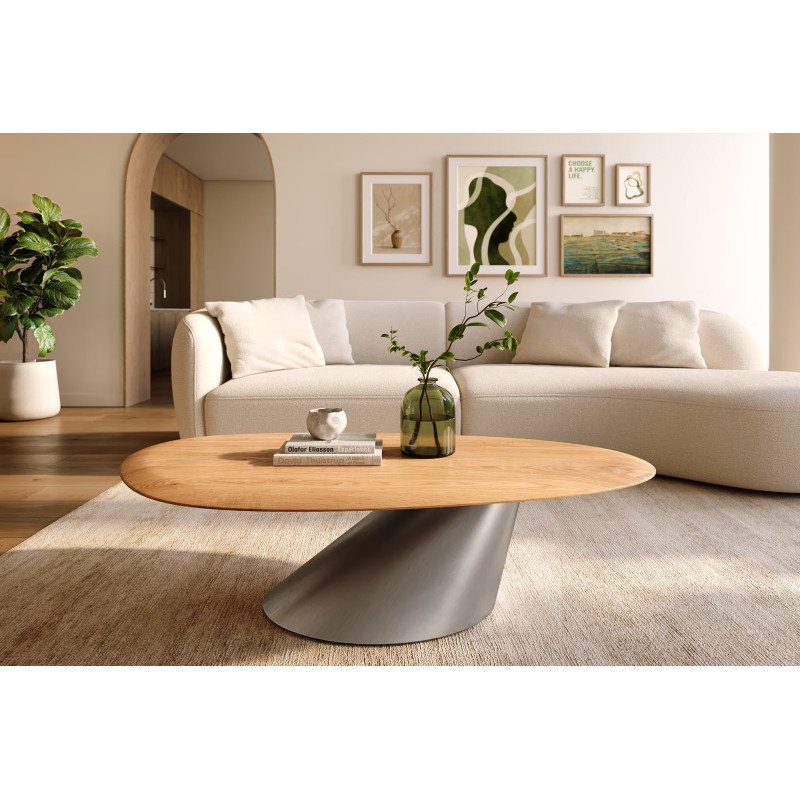 ELMORA prémium tölgy dohányzóasztal - 140cm