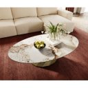 LUMINEO prémium kerámia dohányzóasztal - 140cm