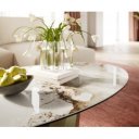 LUMINEO prémium kerámia dohányzóasztal - 140cm