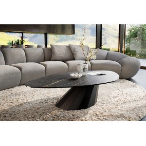 MIRADOR prémium kerámia dohányzóasztal - 140cm DELIFE