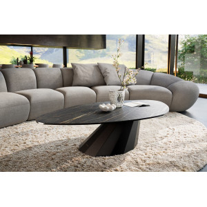 MIRADOR prémium kerámia dohányzóasztal - 140cm DELIFE