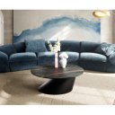 MIRADOR ROUND prémium kerámia dohányzóasztal - 90cm