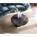 MIRADOR ROUND prémium kerámia dohányzóasztal - 90cm